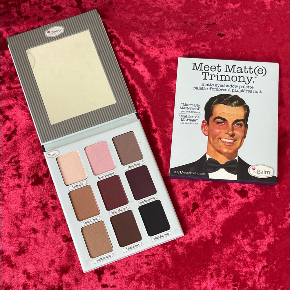 The Balm Meet Matt(e) Trimony Matte Eyeshadow Palette